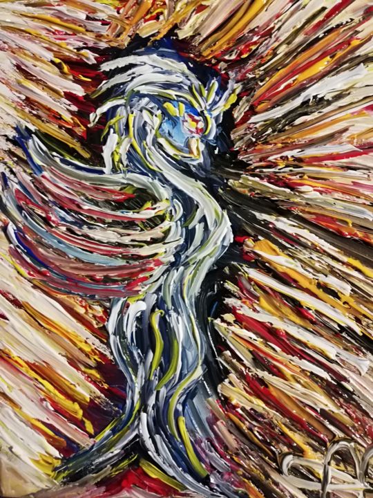 Peinture intitulée "img-20181002-222324…" par Georges Aure, Œuvre d'art originale, Acrylique