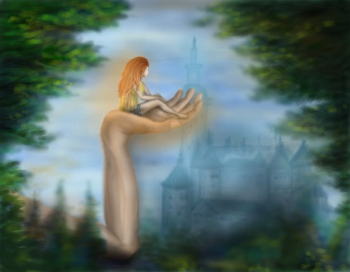 Arts numériques intitulée "Dream" par Lina Haas, Œuvre d'art originale