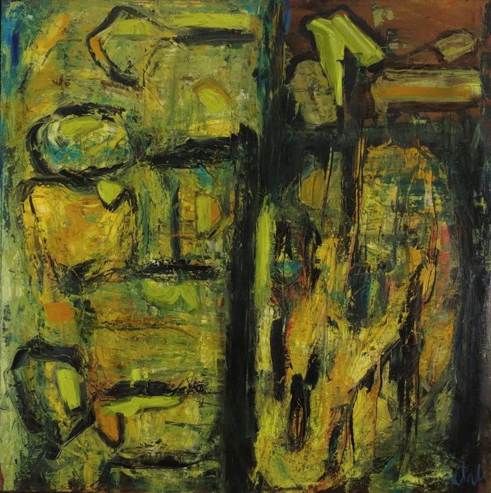 绘画,  31.5x31.5 in 