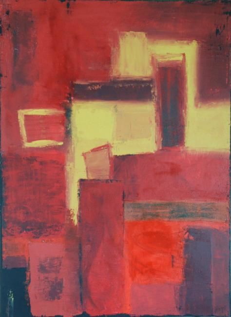 Painting titled "Passion" by Elandart, Original Artwork, Oil