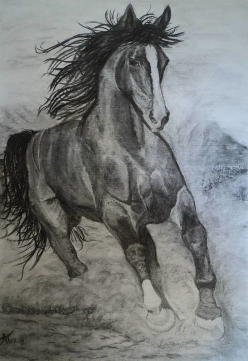 "Freedom" başlıklı Tablo Anastasia Patouna tarafından, Orijinal sanat, Diğer