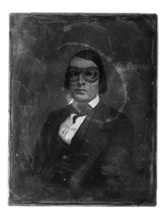 Digital Arts με τίτλο "dark portrait #01" από Andrea Pisano, Αυθεντικά έργα τέχνης, Ψηφιακή ζωγραφική
