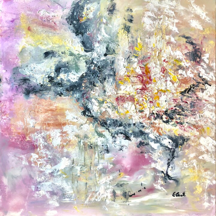 Pintura titulada "Lady Mauve" por Elisa Cook Benbassat Bassat, Obra de arte original, Oleo