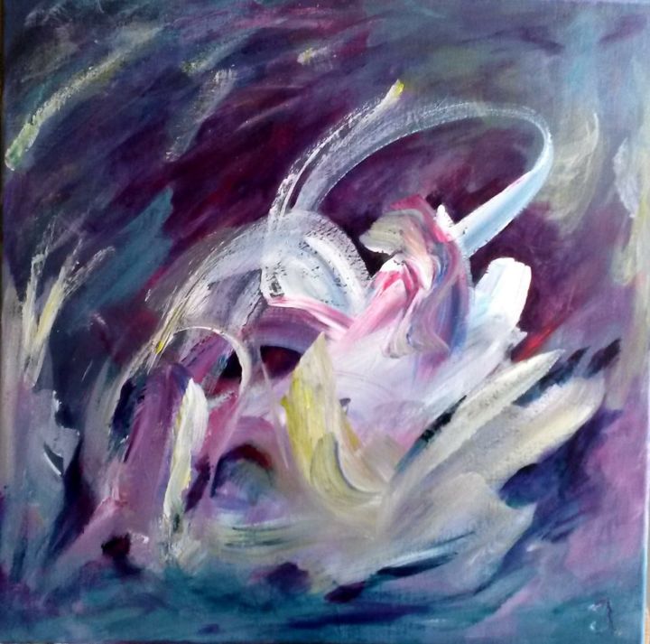 Danse 绘画, 15.8x15.8 in