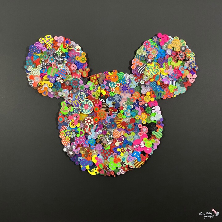 Oh my Mickey 拼贴, 31.5x31.5 in