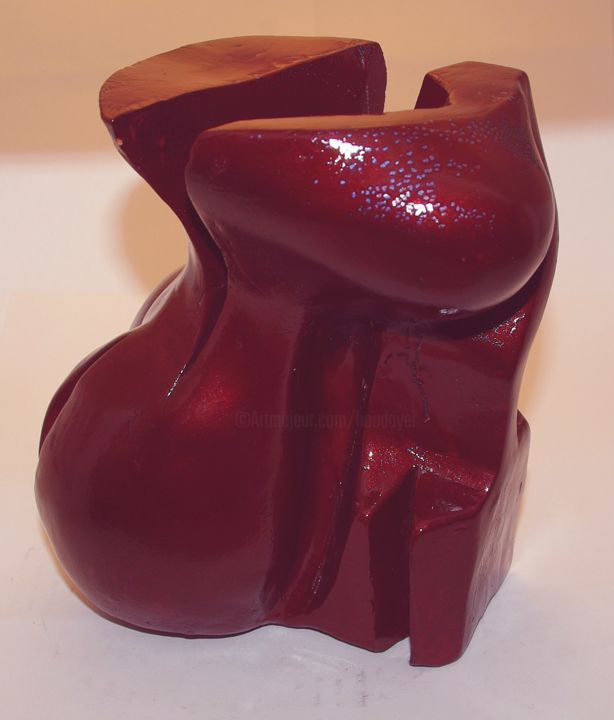 雕塑,  7.9x7.9 in 