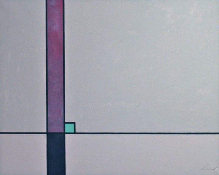 Painting titled "Rotterdam" by Nikolay Biryukov, Original Artwork, Oil