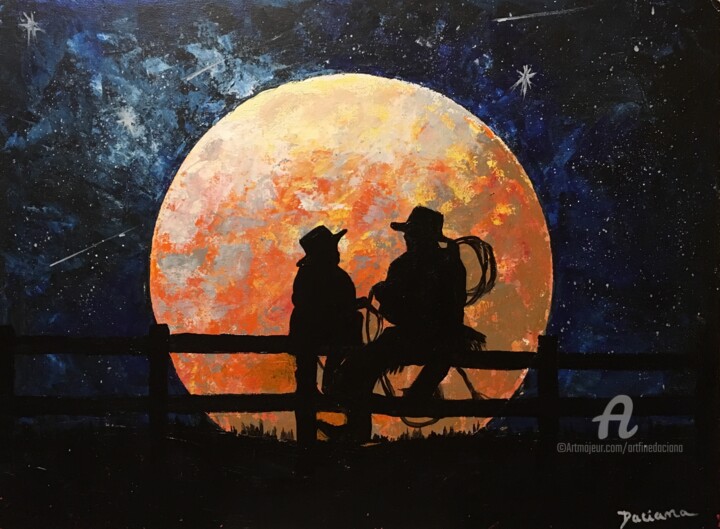 Pintura titulada "Don’t give up on yo…" por Daciana, Obra de arte original, Acrílico