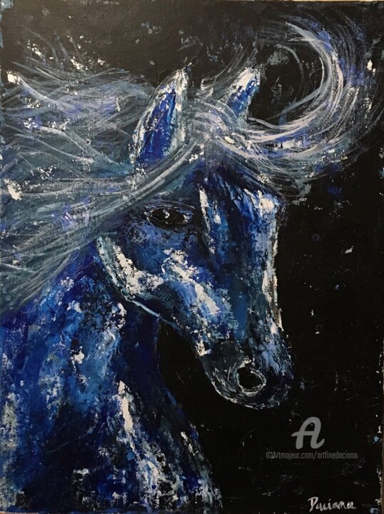 Pintura titulada "Dreaming" por Daciana, Obra de arte original, Acrílico