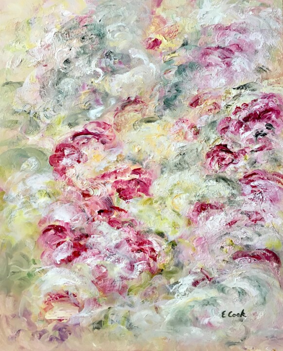 Peinture intitulée "the Never Ending Sp…" par Elisa Cook Benbassat Bassat, Œuvre d'art originale, Huile