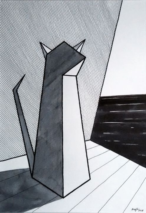 图画,  11.7x8.3 in 