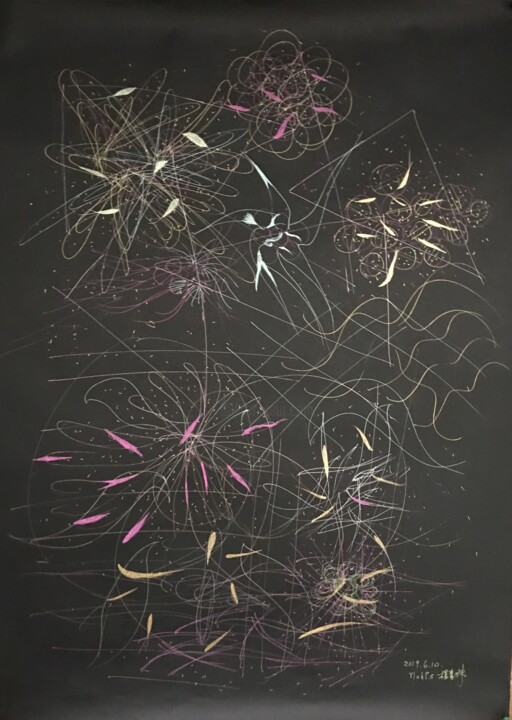 绘画,  54.7x39.4 in 