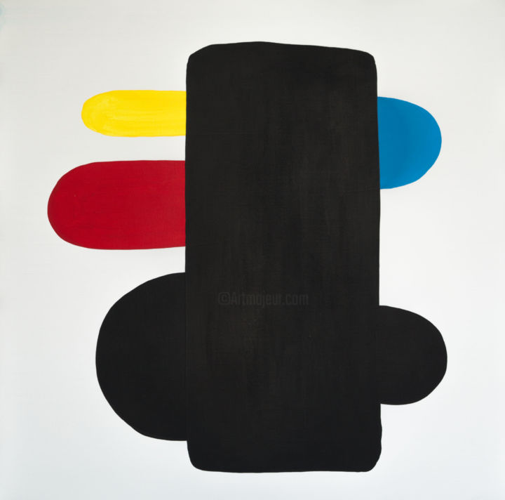 Painting titled "BM-63" by Zoran Zivkovic, Original Artwork, Acrylic