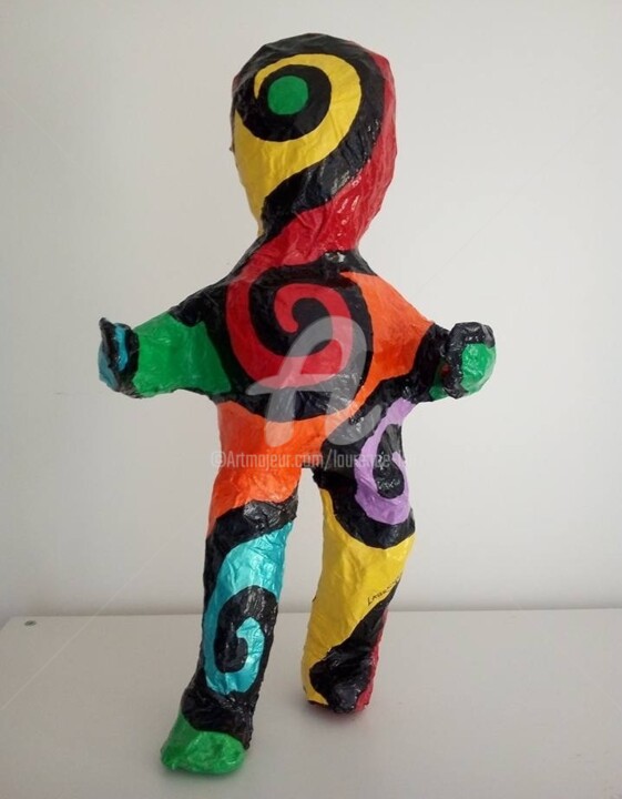 MONSIEUR BIDON DANSEUR 雕塑, 24x15.8 in