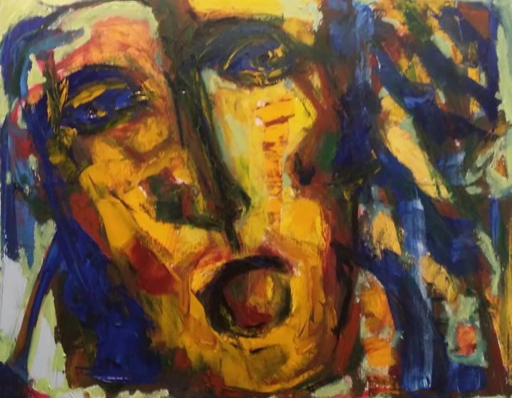 Paghjella 绘画, 27.6x35.4 in