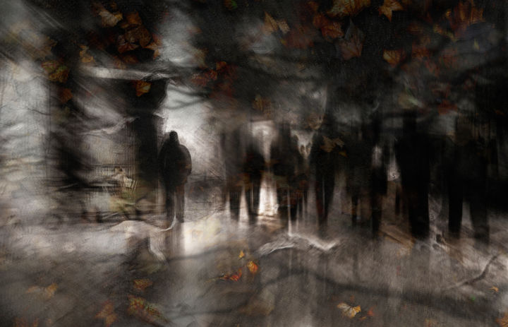 Photography titled "Autumn leaves" by Sol Marrades, Original Artwork