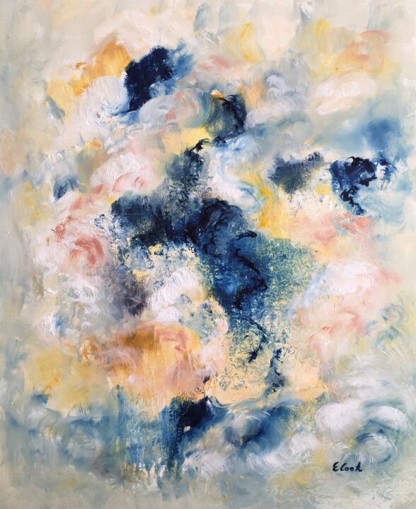 Peinture intitulée "Kindness is my Reli…" par Elisa Cook Benbassat Bassat, Œuvre d'art originale, Huile