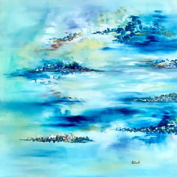Peinture intitulée "Thank You" par Elisa Cook Benbassat Bassat, Œuvre d'art originale, Huile