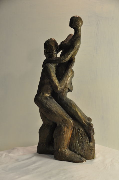 雕塑,  17.7x7.9 in 