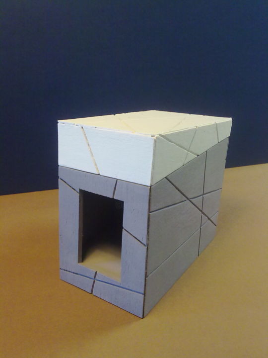 Design intitulée "abrigo para cão "ou…" par Jose Alves De Melo, Œuvre d'art originale, Meuble