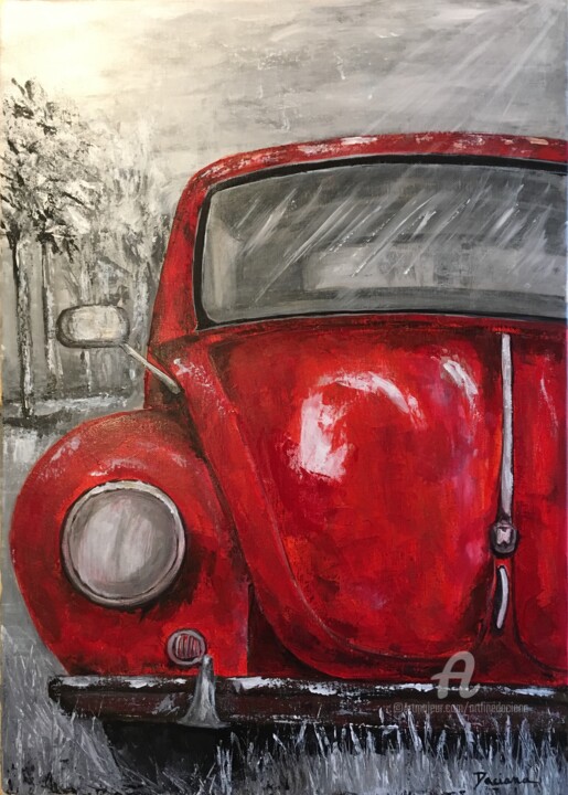 Pintura titulada "Stay with me" por Daciana, Obra de arte original, Acrílico
