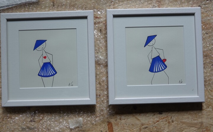 dessin 01 图画, 7.9x7.9 in