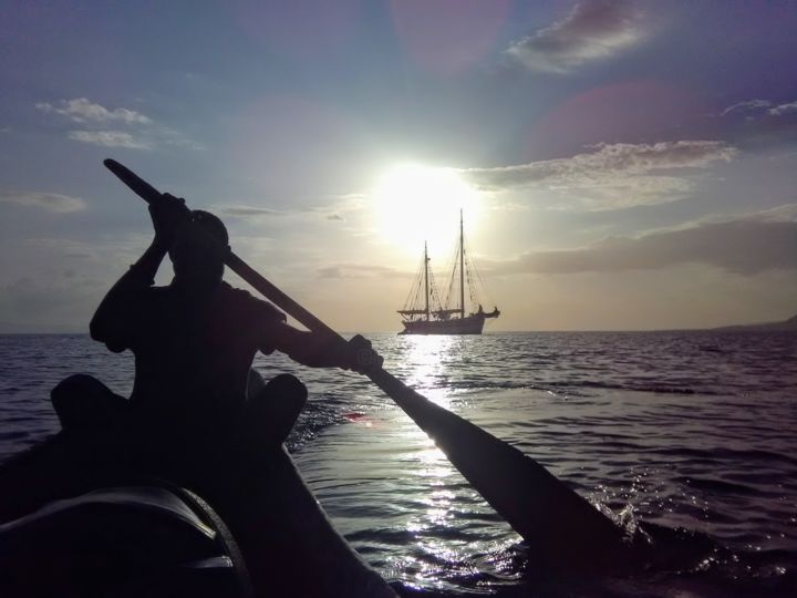 Photography titled "Carribean fisherman…" by Moÿja, Original Artwork