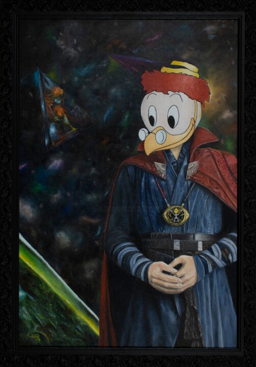 Doctor Gearloose Strange 绘画, 23.6x15.8 in
