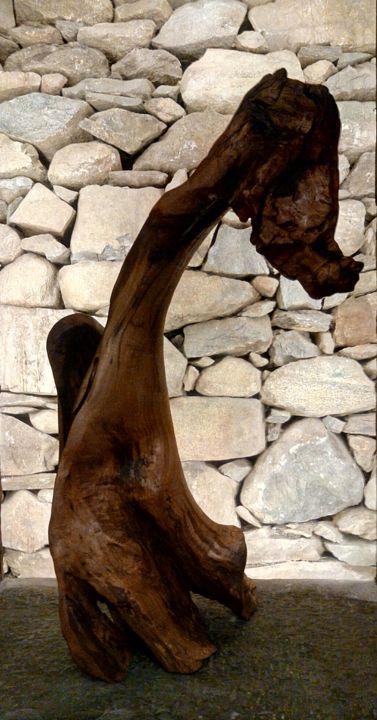 DRAGHETTO 雕塑, 43.3x27.6 in