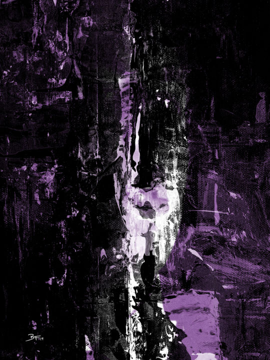 Digital Arts με τίτλο "Try to Run, He Will…" από Barry Farley Visual Arts, Αυθεντικά έργα τέχνης, Ψηφιακή ζωγραφική
