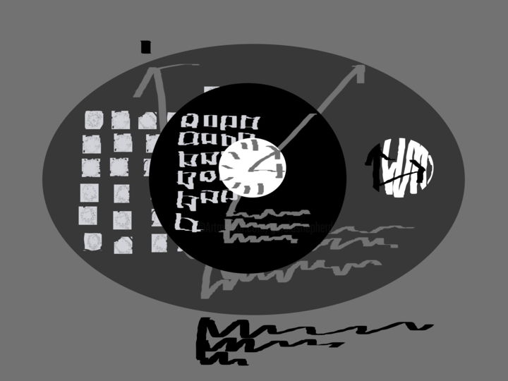 Digital Arts titled "Is The Universe Ins…" by Gerald Shepherd F.F.P.S., Original Artwork, Digital Painting