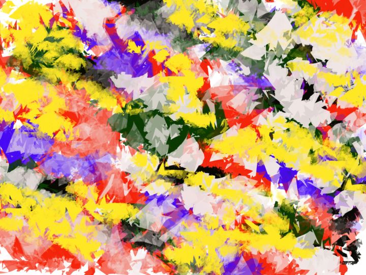 Digital Arts titled "Dschungelfieber" by Keep Magic, Original Artwork, Digital Painting