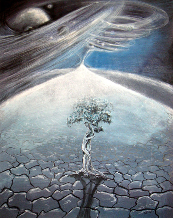 L'alpha d'une vie 绘画, 25.6x19.7 in