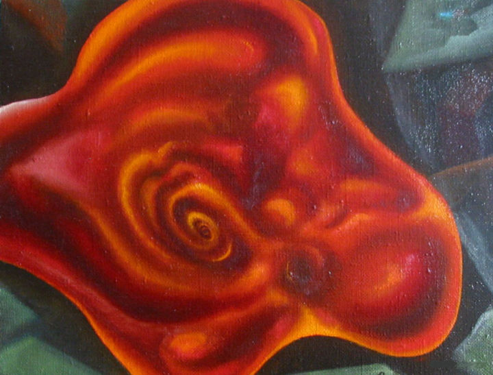 绘画,  13.8x17.7 in 
