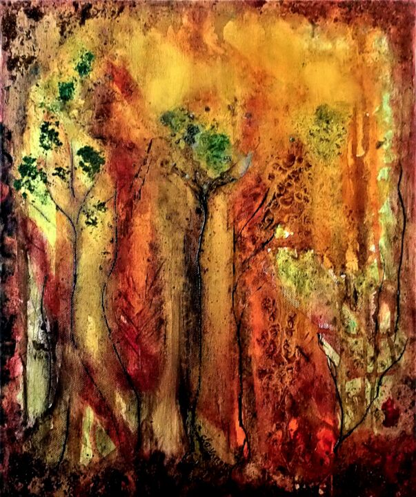 Painting,  7.1x6.3 in 