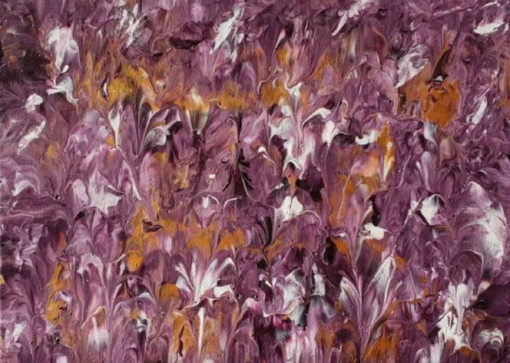 Ζωγραφική με τίτλο "Fluid Pour Art Orig…" από Iveta Zaharova (Kārkla), Αυθεντικά έργα τέχνης, Ακρυλικό