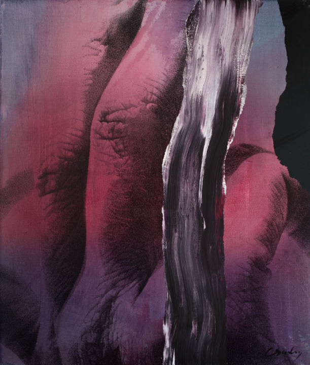 Schilderij getiteld "Grace" door Andrii Yanovych, Origineel Kunstwerk, Acryl