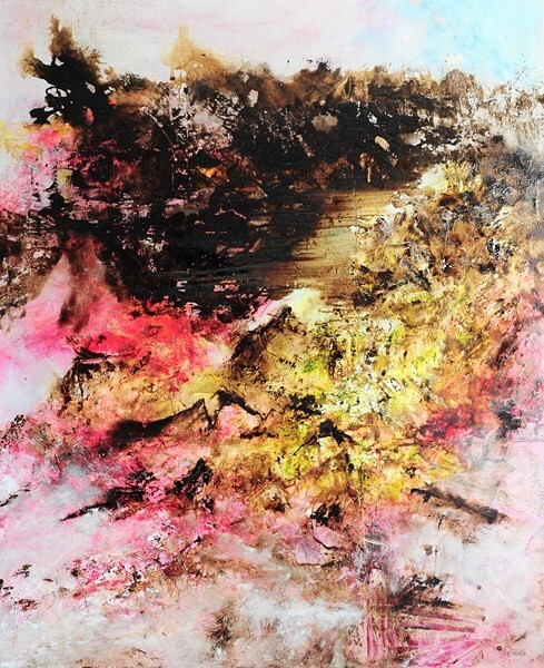Sonate 绘画, 59.1x47.2 in