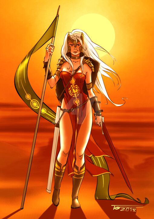 "Bannière" başlıklı Resim Thierry Goulard tarafından, Orijinal sanat, Dijital Fotoğrafçılık