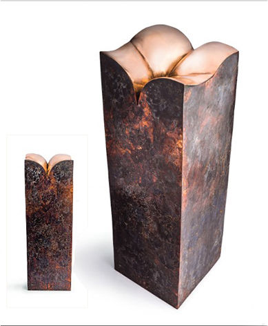 "Ashtray” 雕塑, 21.7x7.1 in