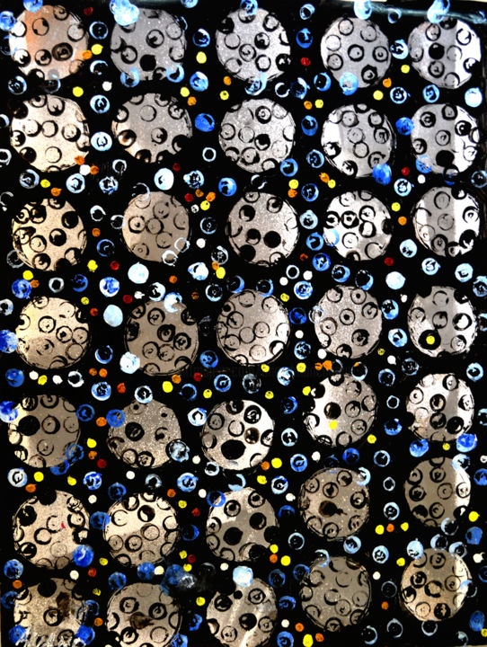 COLOR ABSTRACTION-2 绘画, 26x20 in