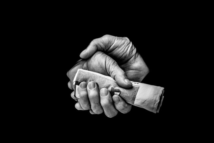 Photography titled "HANDS I, Small Edit…" by Benjamin Lurie, Original Artwork