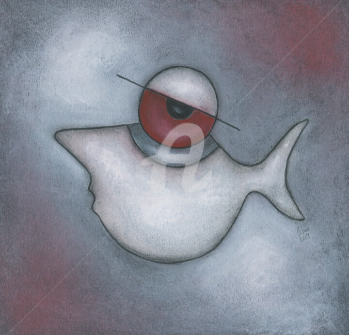 图画,  9.1x9.1 in 