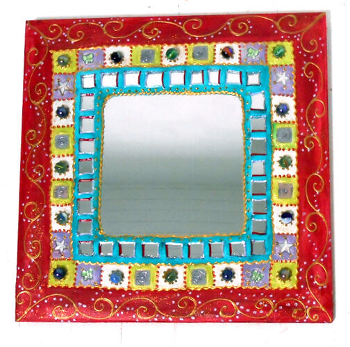 miroir "petits carrés" 设计, 16.5x16.5 in