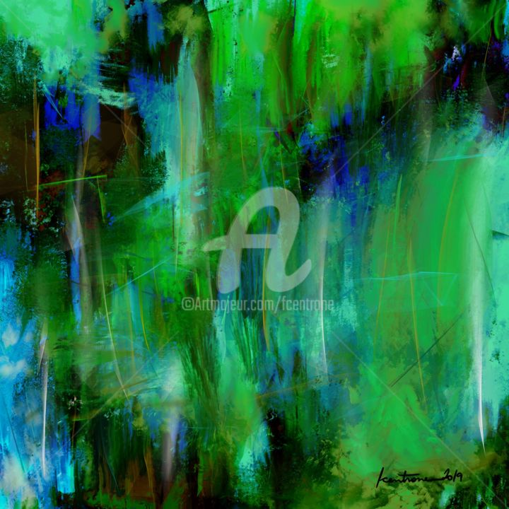 Arts numériques intitulée "Série Belle Nature" par Fcentrone, Œuvre d'art originale, Peinture numérique