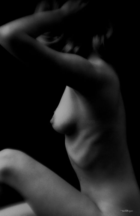 「Soft Curves 3」というタイトルの写真撮影 Travis Burgessによって, オリジナルのアートワーク, アナログ写真