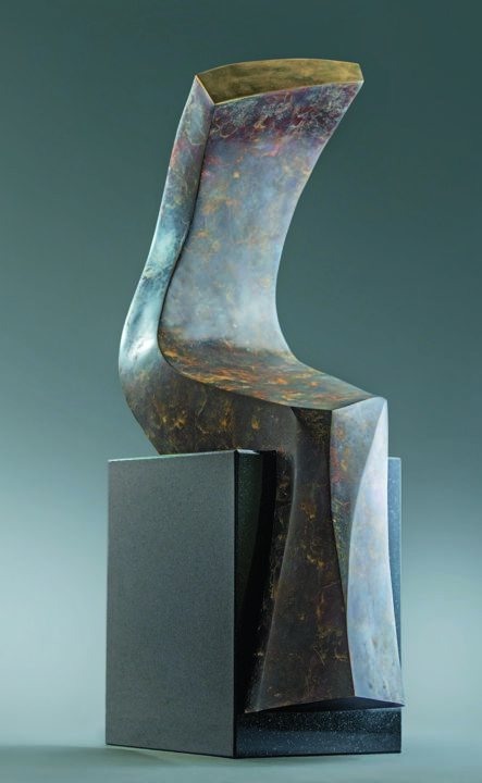 „Loneliness” 雕塑, 28.4x8.1 in
