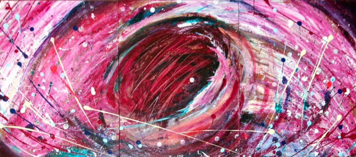 绘画,  15.8x35.4 in 