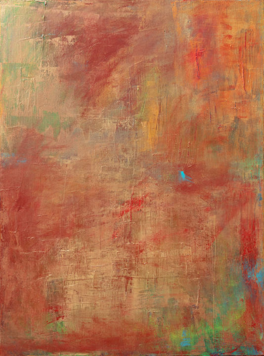 Peinture intitulée "Gold 3, Acrylique s…" par Briga, Œuvre d'art originale, Acrylique