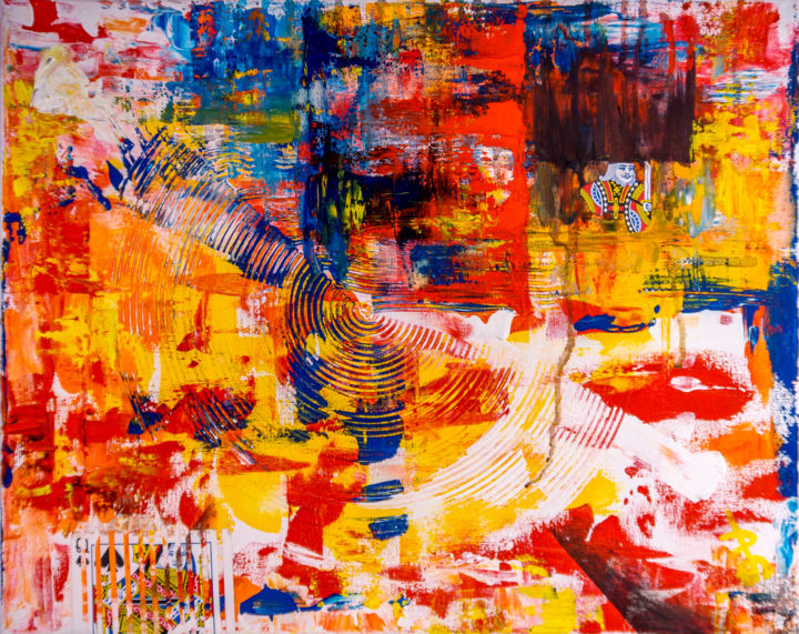 Abstract painting colours discount